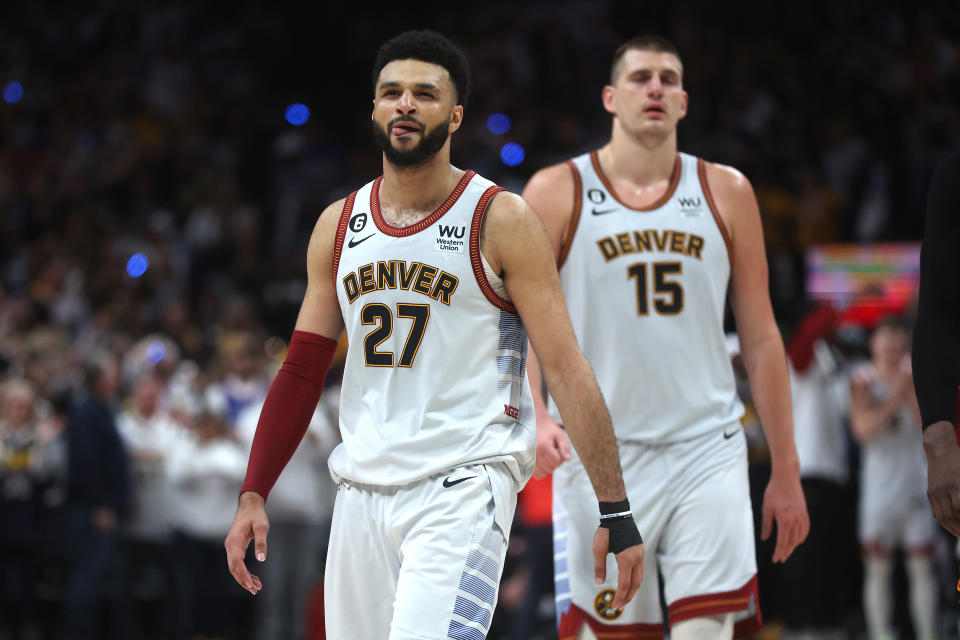 Jamal Murray is the poster child for Level 3, someone who is clearly the best supporting role to Nikola Jokić and pivotal to the Denver Nuggets' 2023 NBA championship. (Photo by Matthew Stockman/Getty Images)