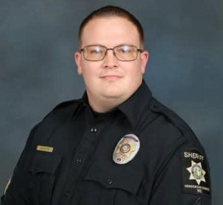 Henderson County Detention Officer Kiel Boyette.