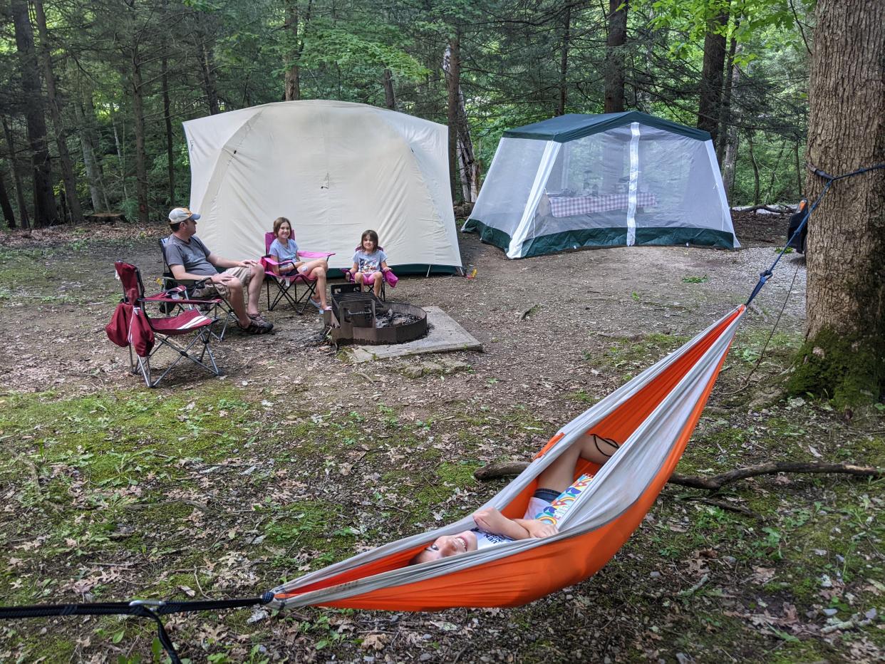 The Roys embark on a camping trip