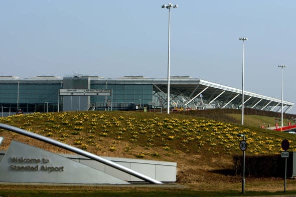 File photo dated 19/03/09 of Stansted Airport. Air passengers will be hit by a decision today to alter what airlines can be charged for using one of the UK's busiest airports, according to low-cost airline Ryanair. PRESS ASSOCIATION Photo. Issue date: Friday January 10, 2014. Just three UK airports - Heathrow, Gatwick and Stansted - are