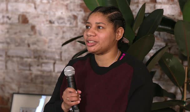 PHOTO: Sheree Edmund, a software engineer, speaks with ABC News. (ABC News)