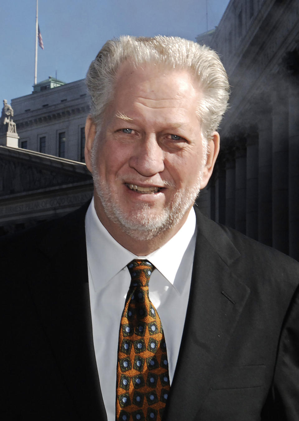 File - In this Jan. 30, 2006 file photo, former WorldCom CEO Bernard Ebbers exits Manhattan federal court in New York. A former telecommunications executive, Ebbers was convicted in one of the largest corporate accounting scandals in U.S. history and is asking a judge to shorten his prison sentence so he could be released as his health deteriorates. Ebbers was convicted in New York in 2005 on securities fraud and other charges and started serving a 25-year sentence in 2006.(AP Photo/ Louis Lanzano, File)