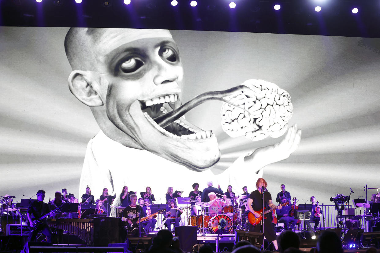 Danny Elfman performs at the Coachella Valley Music & Arts Festival on April 16, 2022. (Photo: Frazer Harrison/Getty Images for Coachella)