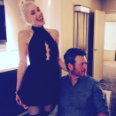 <p>“#vegas,” the blonde posted after the Billboard Music Awards. During the show, the duetting couple acted like <a href="https://www.yahoo.com/celebrity/gwen-stefani-and-blake-shelton-look-like-teenagers-030100165.html" data-ylk="slk:teenagers in love;elm:context_link;itc:0;sec:content-canvas;outcm:mb_qualified_link;_E:mb_qualified_link;ct:story;" class="link  yahoo-link">teenagers in love</a>. <i>(Photo: <a href="https://www.instagram.com/p/BFvMnFZuLQ4/?taken-by=gwenstefani&hl=en" rel="nofollow noopener" target="_blank" data-ylk="slk:Instagram;elm:context_link;itc:0;sec:content-canvas" class="link ">Instagram</a>)</i><br></p>