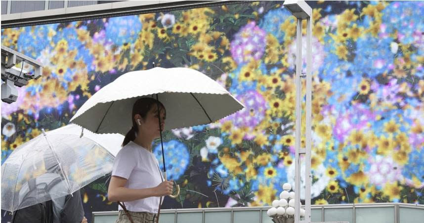 日本受梅雨鋒面影響，天氣不穩。（示意圖／達志／美聯社）