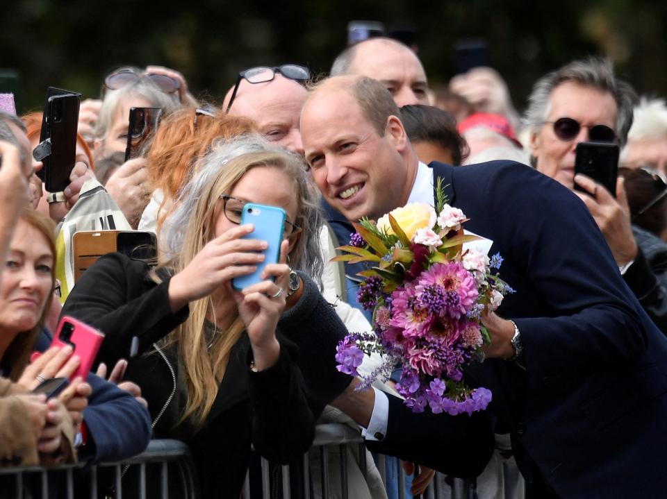 prince william selfie with fan