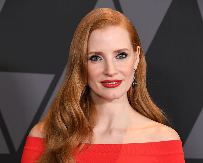 Jessica Chastain is not happy with how “Justice League” changed the Amazon warriors’ outfits