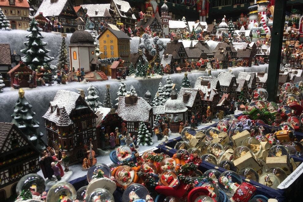 Salzburg's Christkindlmarkt has a wide variety of handicrafts