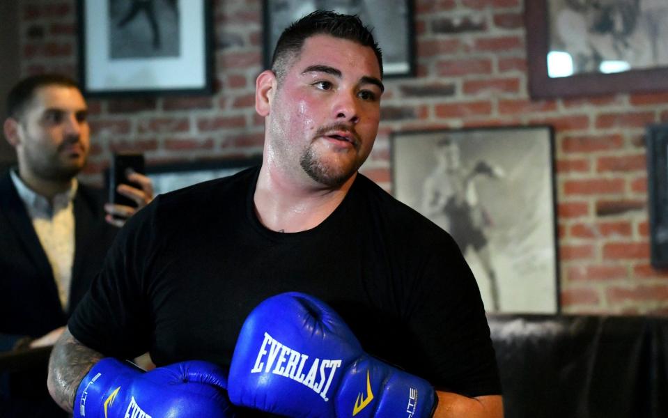 Andy Ruiz says he has spotted weaknesses in Anthony Joshua's technique and plans to use the Mike Tyson playbook against him - Getty Images North America