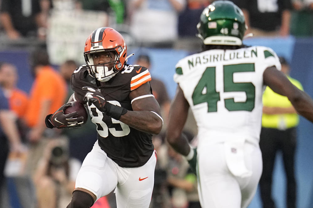 Browns kick off preseason with win against the Jets in the Hall of Fame Game