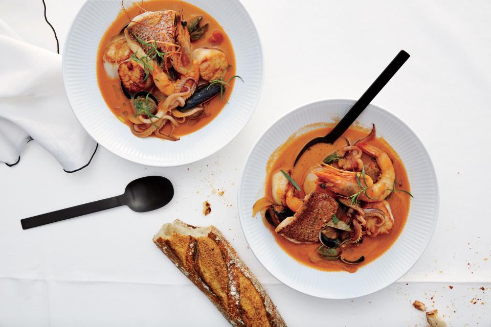 Seafood Stew for Two