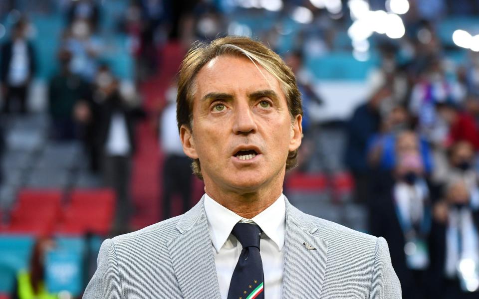 Roberto Mancini, Head Coach of Italy looks on prior to the UEFA Euro 2020 - Getty Images