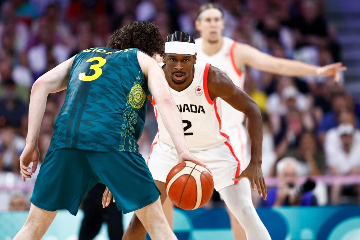 Canadians beat Australia to stay undefeated in Olympic men’s basketball