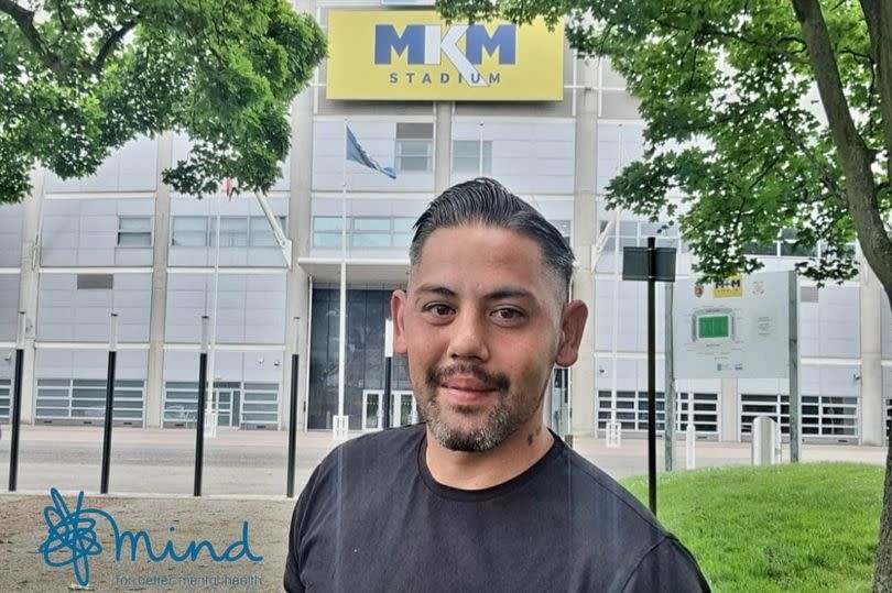 Danny Blakemore will walk from the MKM Stadium to Buckingham Palace to raise money for Hull and East Yorkshire Mind