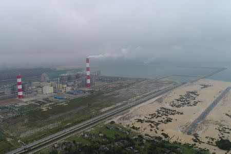 FILE PHOTO: Formosa steel factory is seen in Vietnam's central Ha Tinh province March 31, 2017. Photo taken on March 31, 2017. REUTERS/Stringer