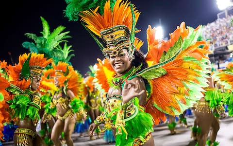 Dancers at Rio Carnival - Credit: Getty