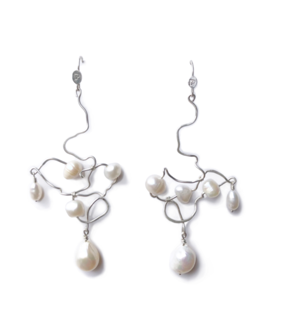 Pond London jelly fish earrings (Pond London jelly fish earrings)
