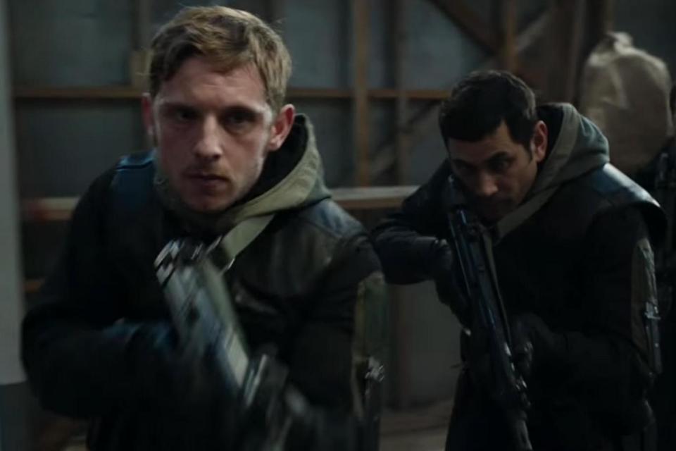 In action: Jamie Bell as SAS soldier Firmin