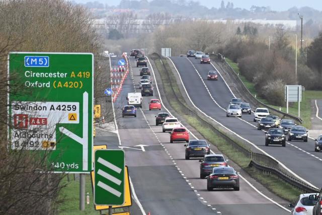 Warning as section of A419 in Swindon to be closed all weekend