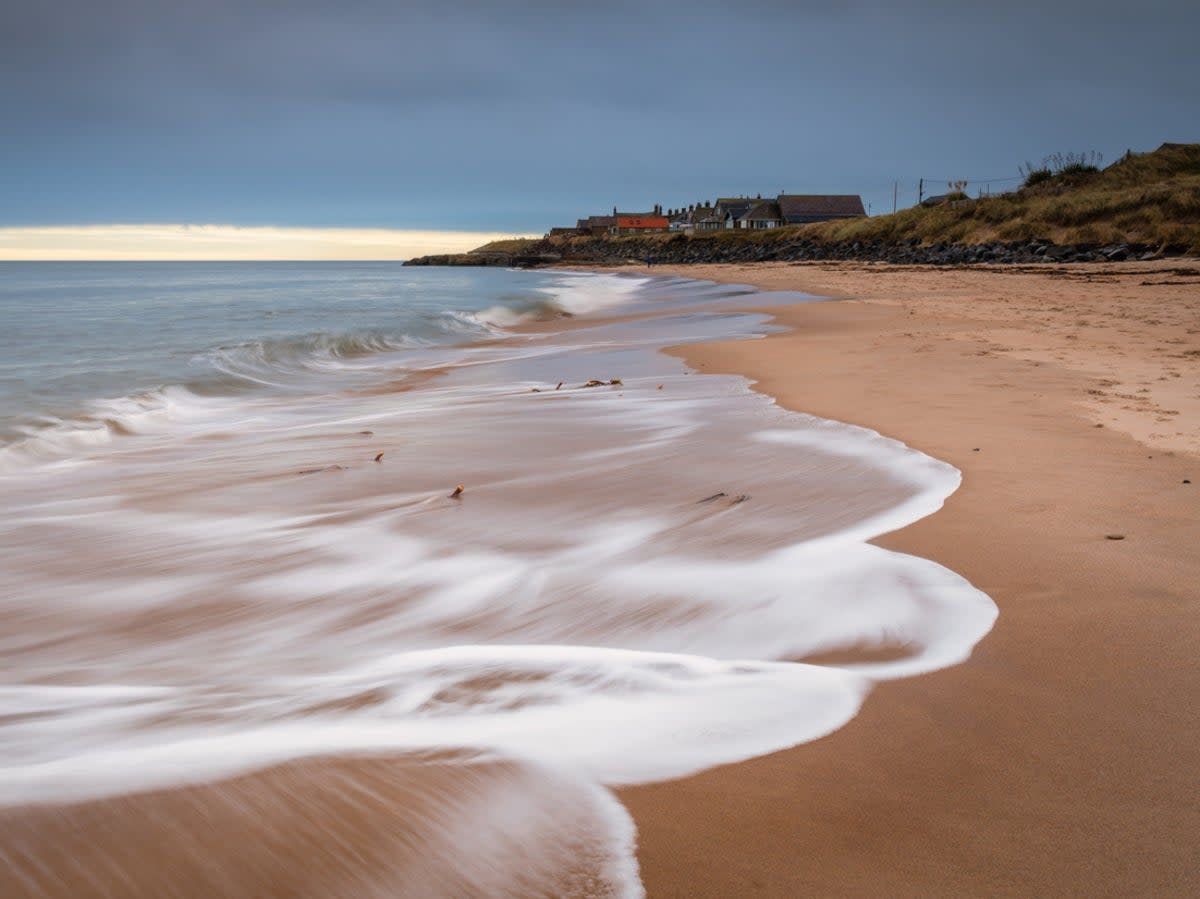 Druridge Bay, a stretch of coastline close to Parkdean Resorts Cresswell Towers (Getty Images/iStockphoto)