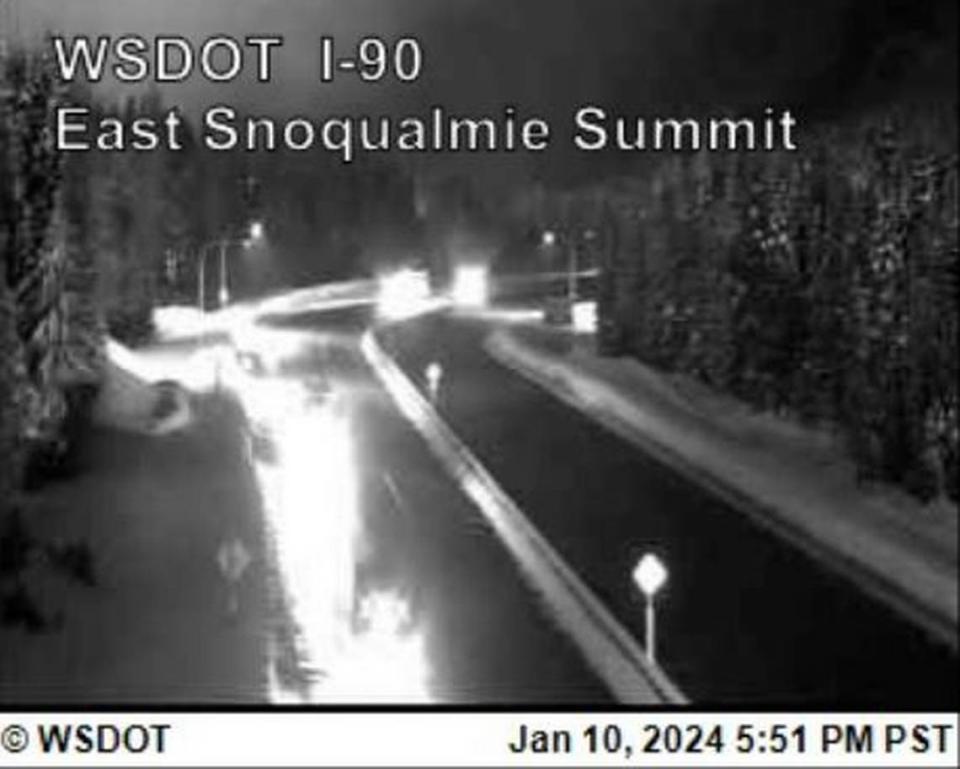 A blizzard warning for the Cascade Mountains of Washington, including Interstate 90 at Snoqualmie Pass, expired Wednesday but more snow is forecast.