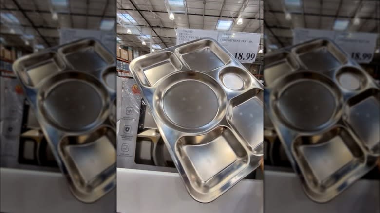 Thali tray inside Costco