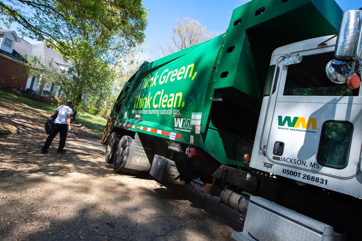 The Hinds County Board of Supervisors reached a five-year deal with Waste Management to continue garbage collection.