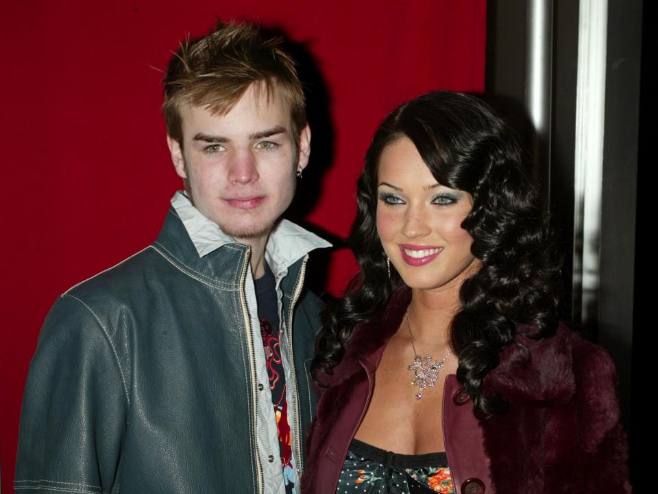 David Gallagher and Megan Fox in February 2003