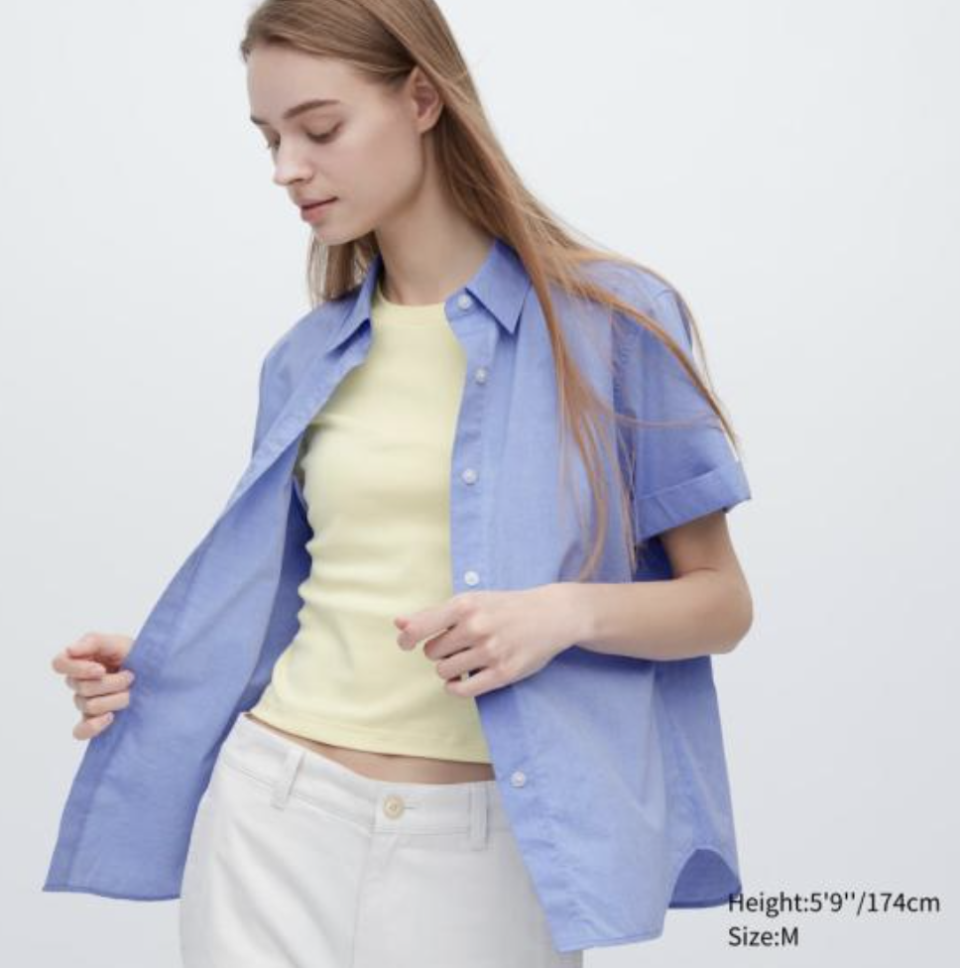 消費券2023｜轉季必入Uniqlo $200以下優惠單品！7色圓領Tee限時減至$59／高腰牛仔短褲$79