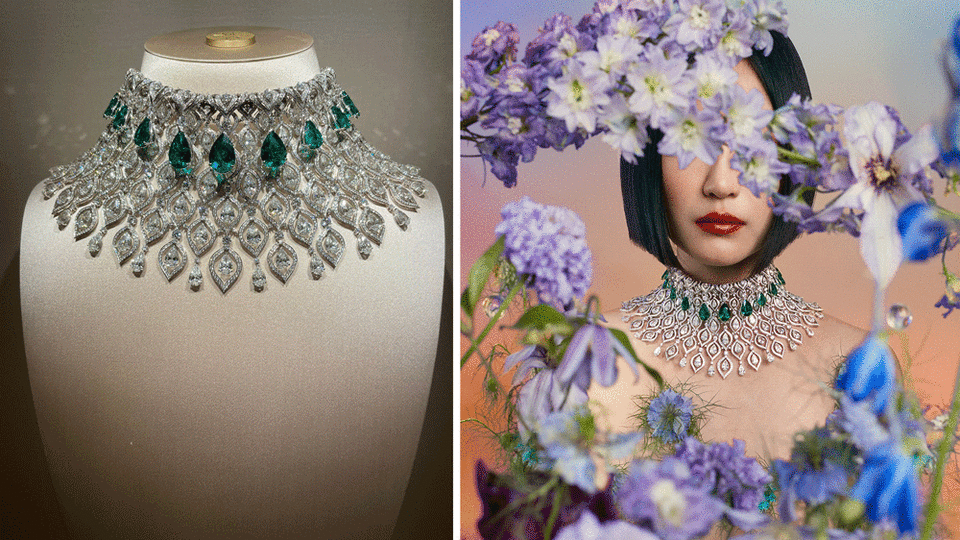 Bulgari Emerald Glory Necklace - Credit: Bulgari