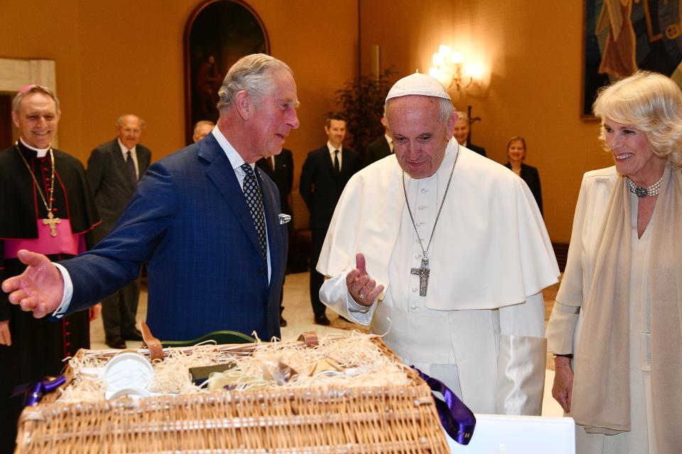 The Prince Of Wales And Duchess Of Cornwall Visit Vatican City