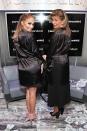 Jennifer Lopez and Hoda Kotb play coy on Tuesday following a SiriusXM Town Hall interview about Lopez's new movie, <em>Hustlers, </em>in N.Y.C.