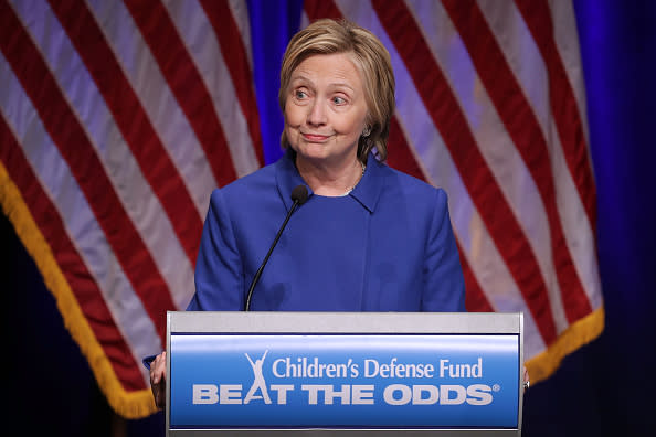 Hillary Clinton Honored At Children's Defense Fund Event