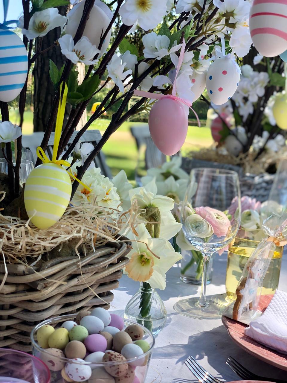 Eggs galore at Easter lunch.