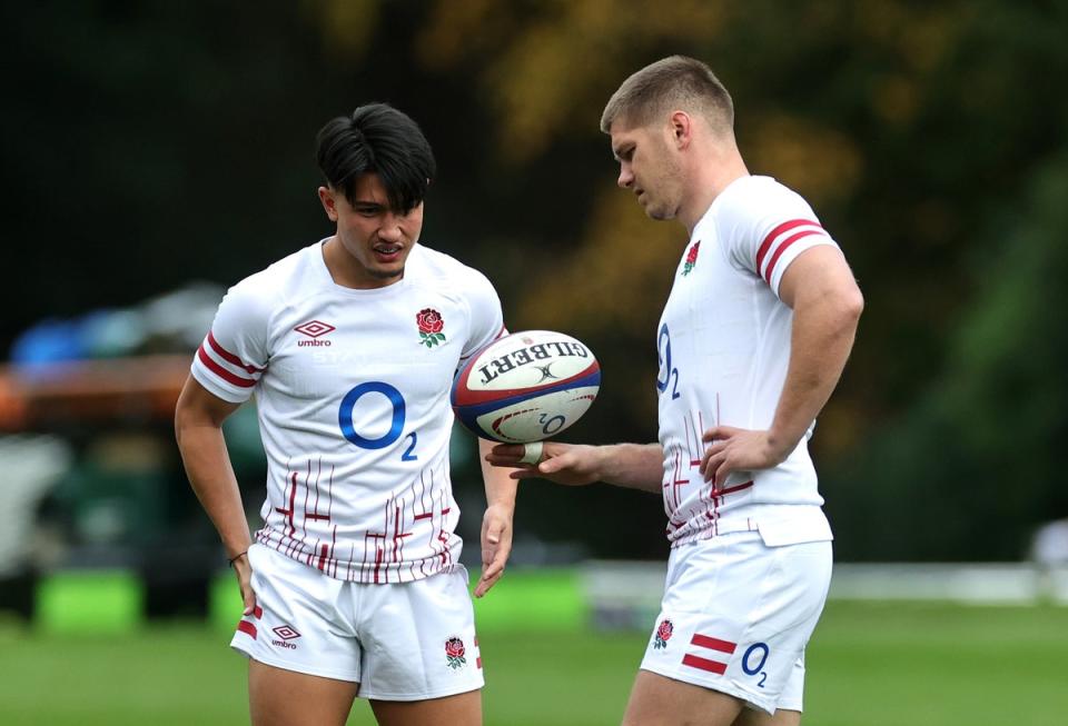 Smith and Farrell will be asked to combine for England against Scotland in the Six Nations opener (Getty Images)