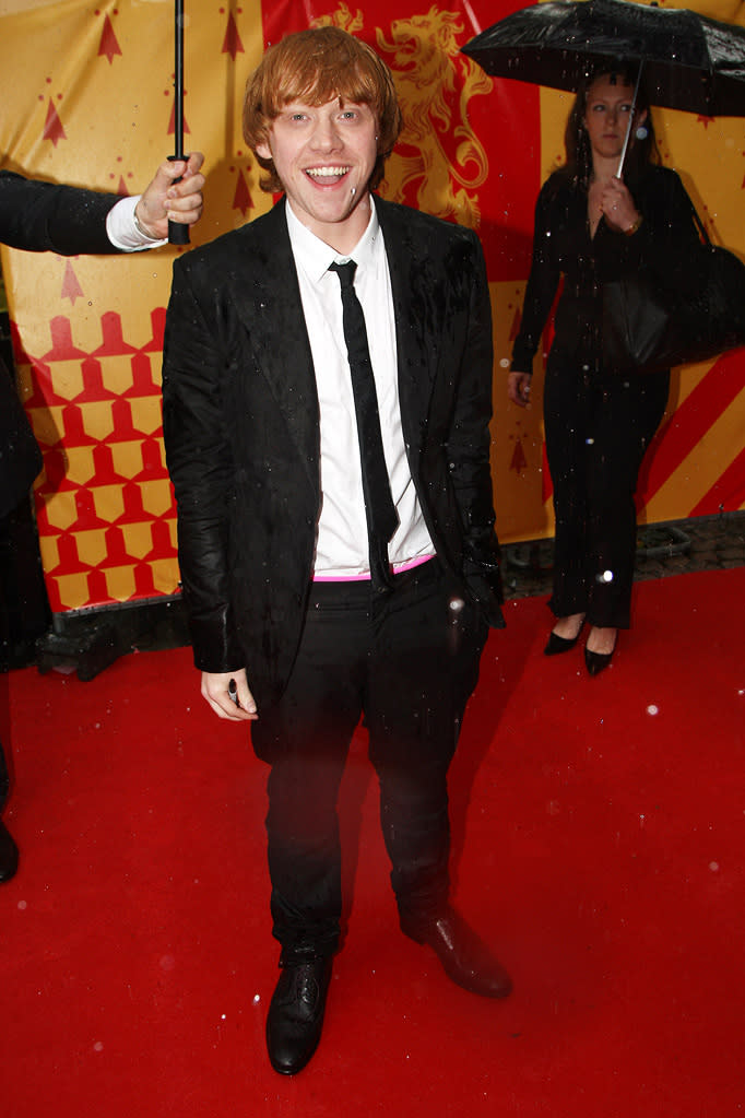 Harry Potter and the Half Blood Prince UK Premiere 2009 Rupert Grint