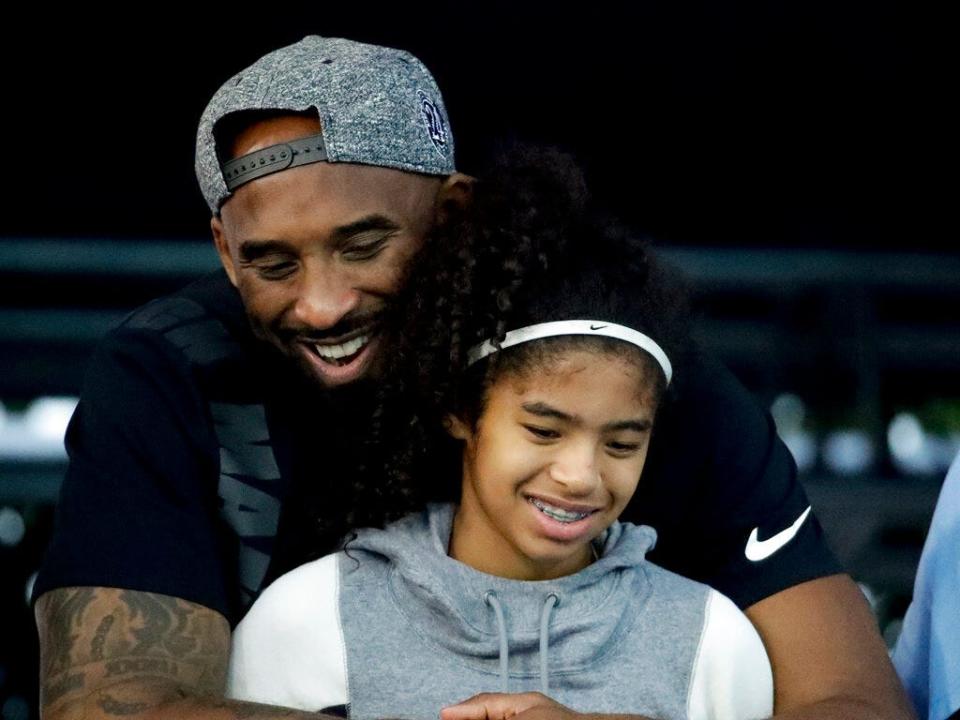 kobe and Gianna Bryant