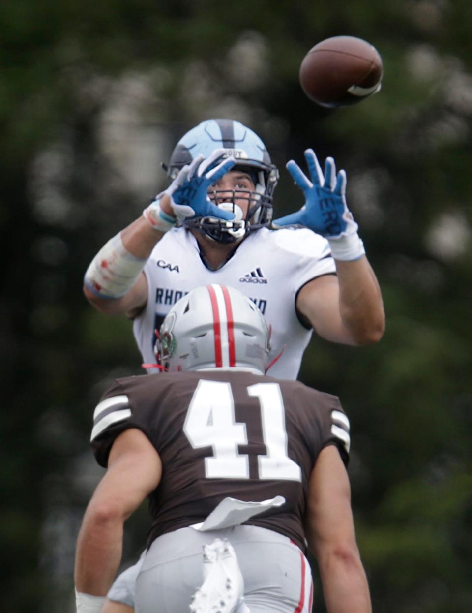 URI receiver Caleb Warren wasn't drafted but he did receive an invitation to rookie minicamp with the Seattle Seahawks.