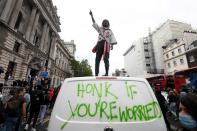 Protest against the death of George Floyd, in London