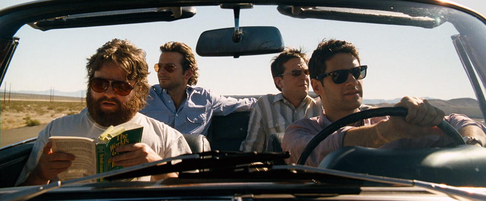 A still from the movie The Hangover