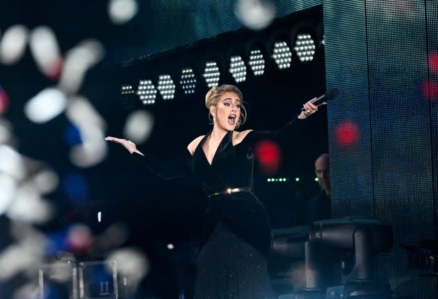 Adele sang a plethora of her biggest hits for fans (Photo: Gareth Cattermole via Getty Images)