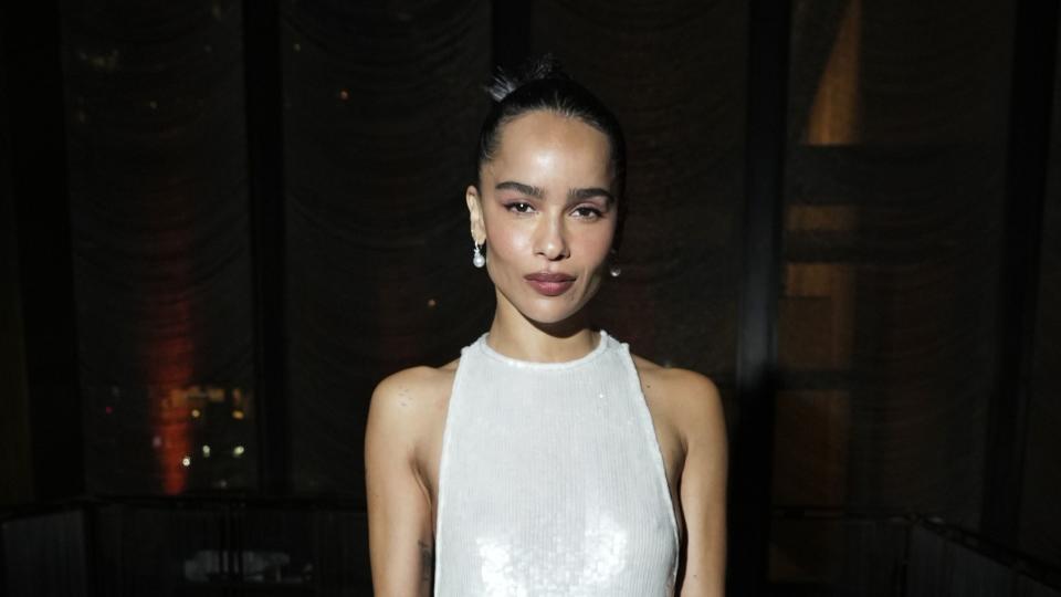 new york, new york september 12 zoe kravitz attends the kering foundation second annual caring for women dinner at the pool on september 12, 2023 in new york city photo by ilya s savenokgetty images for kering