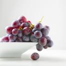 <p>This fruit is still nutritious and contains a slew of vitamins and minerals, but a cup of grapes has a mere 1 gram of dietary fiber. </p>