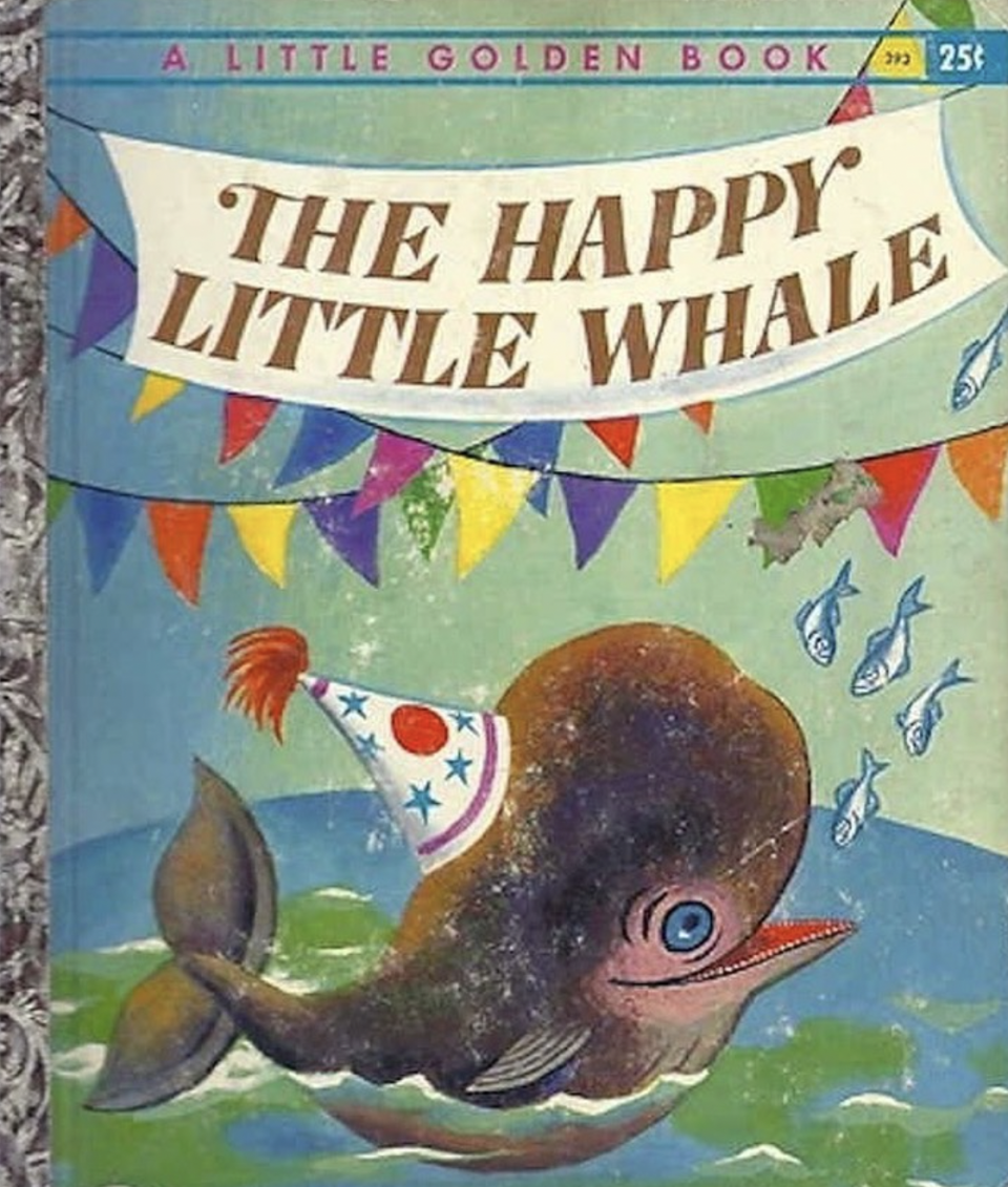 Cover of The Happy Little Whale