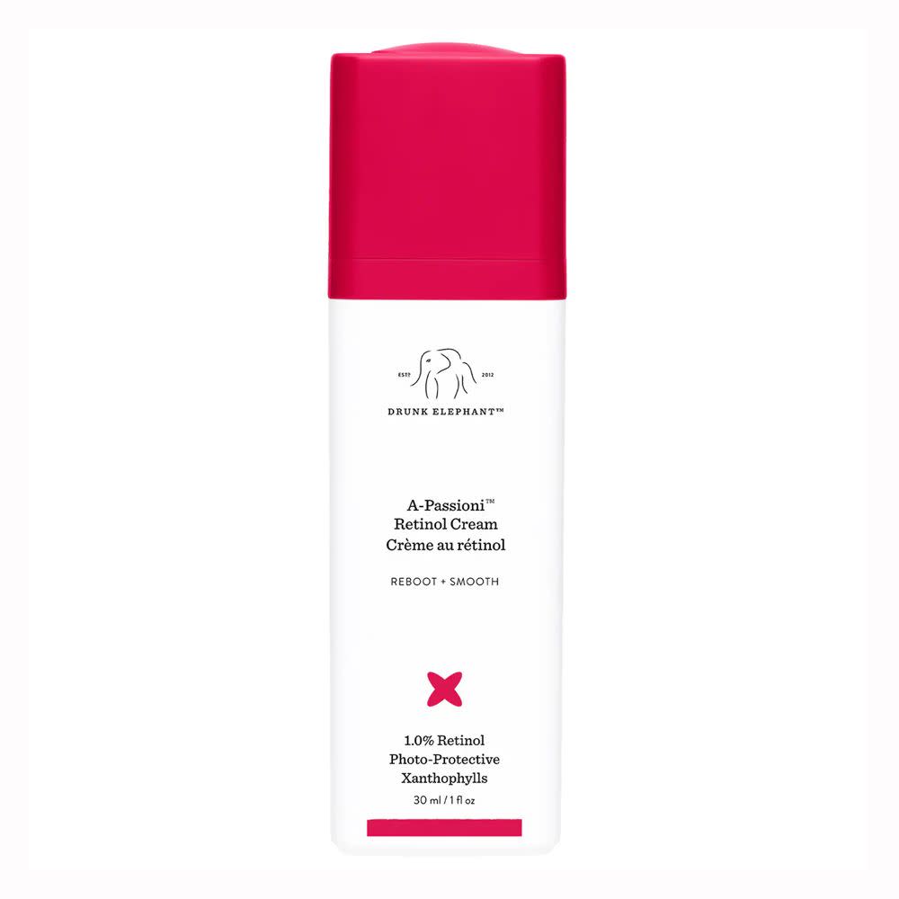 <p><a href="https://go.redirectingat.com?id=74968X1596630&url=https%3A%2F%2Fwww.sephora.com%2Fproduct%2Fa-passioni-retinol-cream-P439926&sref=https%3A%2F%2Fwww.cosmopolitan.com%2Fstyle-beauty%2Fbeauty%2Fg44343150%2Fbest-retinol-cream%2F" rel="nofollow noopener" target="_blank" data-ylk="slk:Shop Now;elm:context_link;itc:0;sec:content-canvas" class="link rapid-noclick-resp">Shop Now</a></p><p>A-Passioni Retinol Cream</p><p>sephora.com</p><p>$74.00</p><span class="copyright">Drunk Elephant</span>