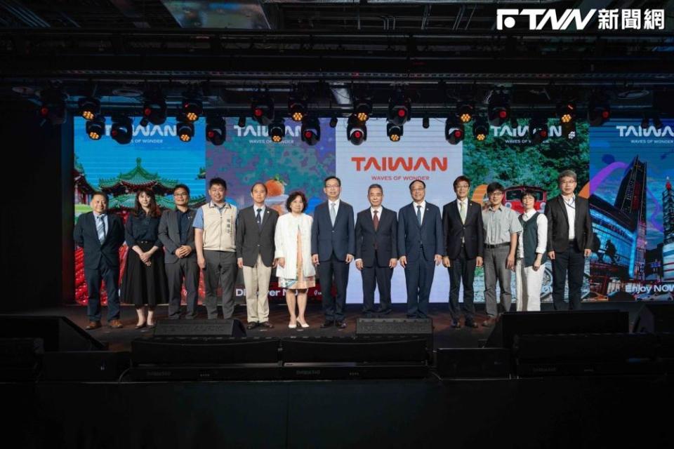觀光署推出台灣觀光品牌3.0版「TAIWAN–Waves of Wonder」，不過戰略布局計劃中沒有中國大陸。（圖／觀光署）