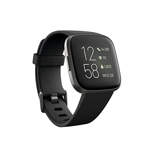 Fitbit Versa 2 Health and Fitness Smartwatch with Heart Rate, Music, Alexa Built-In, Sleep and…