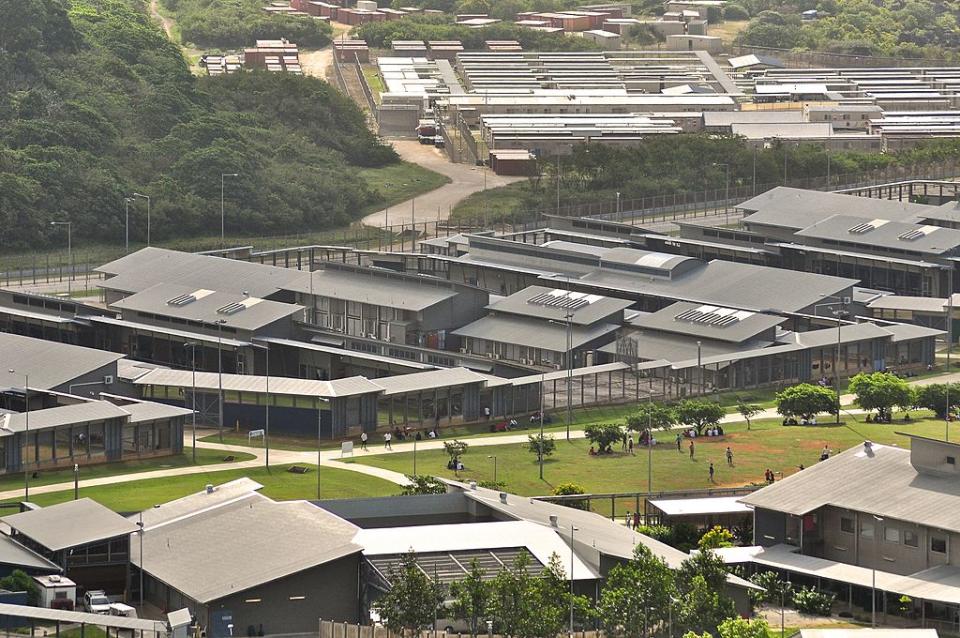 CHRISTMAS ISLAND - JULY 26: Asylum seekers and facilities at Christmas Island Detention Centre, on July 26, 2013 on Christmas Island. (Photo by Scott Fisher/Getty Images)