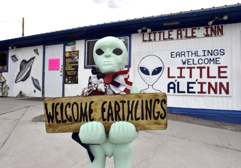 Little A’Le’Inn is the only public business in Rachel, Nev. (Photo: David Becker/For the Los Angeles Times/Getty Images)