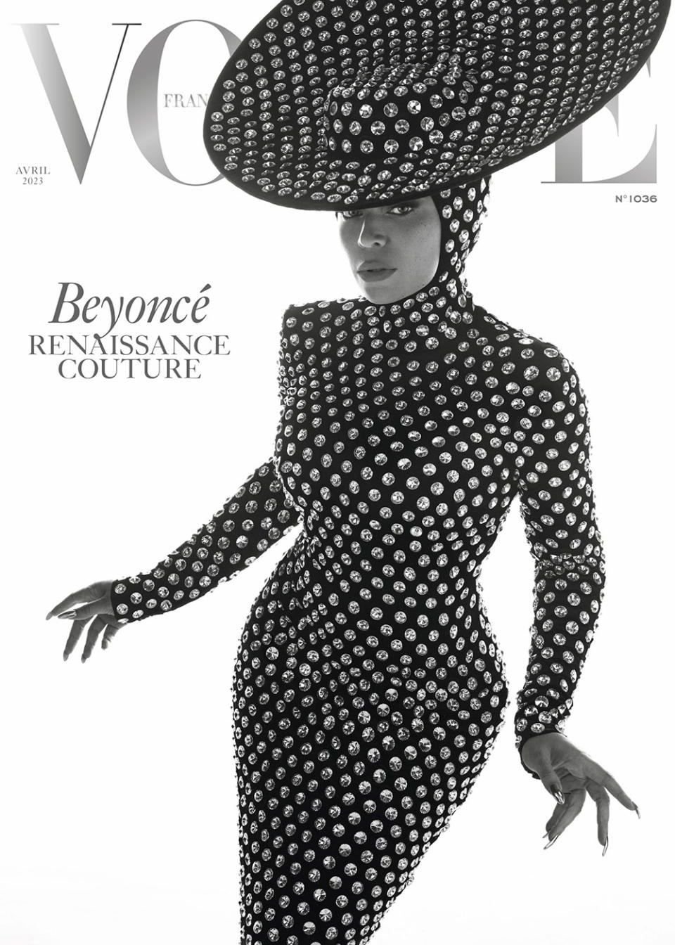 Beyonce on Vogue France